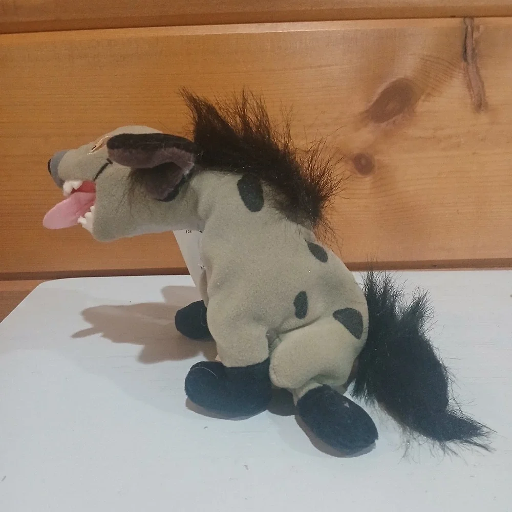 BNWT Vintage  Disney Store‎ Hyena Ed Beanie Plush Lion King D42